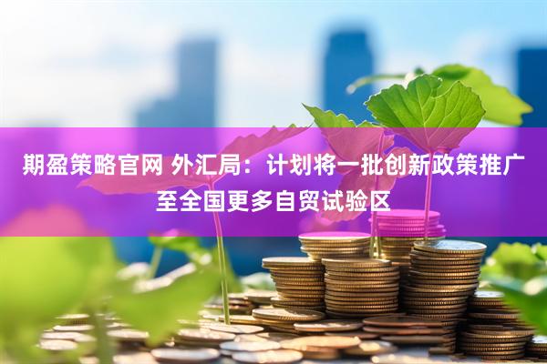 期盈策略官网 外汇局：计划将一批创新政策推广至全国更多自贸试验区